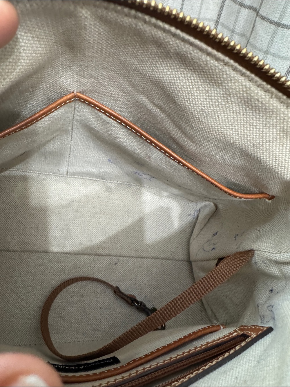 Dooney & Bourke Florentine Satchel 30 Zebra Black White Natural - Picture 8 of 11